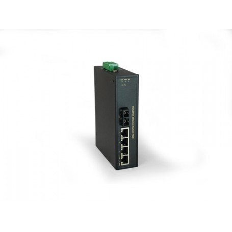 LevelOne IFP-0503 switch di rete Non gestito Fast Ethernet (10/100) Supporto Power over Ethernet (PoE) Nero (IFP-0503)
