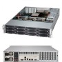 Supermicro 6028R-E1CR12T Intel® C612 LGA 2011 (Socket R) Armadio (2U) Nero, Grigio (SSG-6028R-E1CR12T)