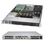 Supermicro SuperServer 1018GR-T Intel® C612 LGA 2011 (Socket R) Rack (1U) Nero, Argento (SYS-1018GR-T)