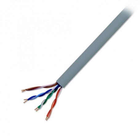 Lindy 100m CAT5 UTP cavo di rete Grigio U/UTP (UTP) (12032)