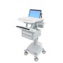 Ergotron StyleView Alluminio, Grigio, Bianco Computer portatile Carrello multimediale (SV44-1161-2)