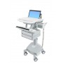 Ergotron StyleView Alluminio, Grigio, Bianco Computer portatile Carrello multimediale (SV44-1122-2)