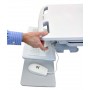Ergotron StyleView Alluminio, Grigio, Bianco Computer portatile Carrello multimediale (SV44-1142-2)