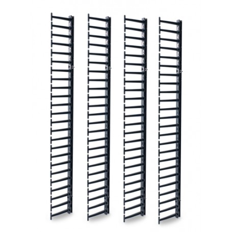 APC AR7737 blindosbarra Passerella in filo d'acciaio dritta Nero (AR7737)