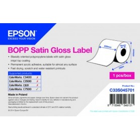 Epson BOPP SG Coil 220mm x 750lm Bianco (C33S045701)