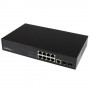 StarTech.com IES101002SFP switch di rete Gigabit Ethernet (10/100/1000) Nero (IES101002SFP)