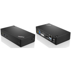 Lenovo ThinkPad USB 3.0 Pro Dock Cablato USB 3.2 Gen 1 (3.1 Gen 1) Type-A Nero (40A70045EU)