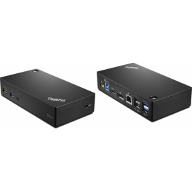 Lenovo ThinkPad USB 3.0 Ultra Dock Cablato USB 3.2 Gen 1 (3.1 Gen 1) Type-A Nero (40A80045EU)