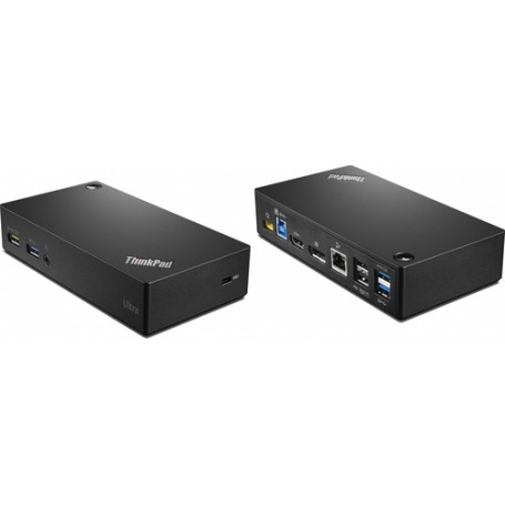 Lenovo ThinkPad USB 3.0 Ultra Dock Cablato USB 3.2 Gen 1 (3.1 Gen 1) Type-A Nero (40A80045EU)