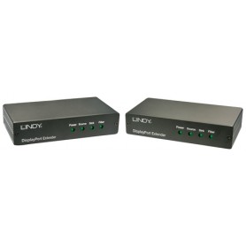 Lindy 38403 moltiplicatore di rete Ricevitore e trasmettitore di rete Nero (38403)