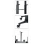 Hagor BrackIT Stand HD XXL 3,05 m (120") Nero (8208)