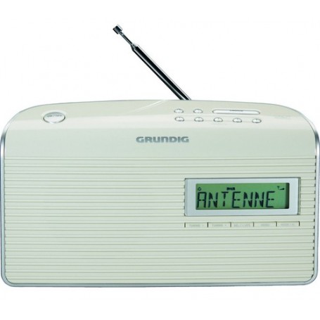 Grundig Music WS 7000 DAB+ Portatile Analogico e digitale Argento, Bianco (GRR3240)