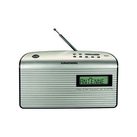 Grundig Music BP 7000 DAB+ Portatile Analogico e digitale Nero, Perlato (GRR3250)