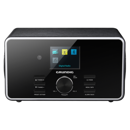 Grundig DTR 4500 BT DAB BLACK lettore CD (DTR 4500 BT DAB BLACK)