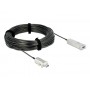 DeLOCK 50m USB3.0-A + USB Micro-B/USB3.0-A cavo USB USB 3.2 Gen 1 (3.1 Gen 1) USB A USB A/Micro-USB B Nero, Argento (83740)
