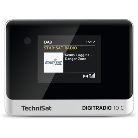 TechniSat DIGITRADIO 10 C Personale Analogico e digitale Nero, Argento (0000/3945)