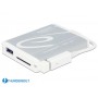 DeLOCK 91723 lettore di schede Thunderbolt 2/USB 3.2 Gen 1 (3.1 Gen 1) Argento, Bianco (91723)