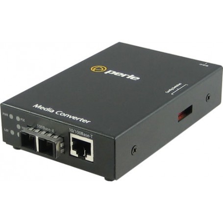 Perle S-110P-M2SC2-XT convertitore multimediale di rete 100 Mbit/s 1310 nm Modalità multipla Nero (05090200)