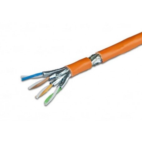 Triotronik VKW KAT7 STP TWIN 500M cavo di rete Arancione Cat7 S/UTP (STP) (VKW KAT7 STP TWIN 500M)
