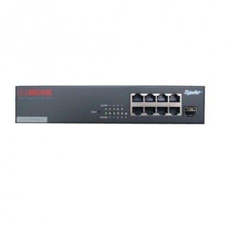 Longshine LCS-GSP8408 switch di rete Gestito L2 Gigabit Ethernet (10/100/1000) Supporto Power over Ethernet (PoE)  (LCS-GSP8408)