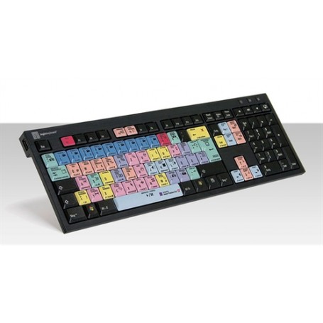 Logickeyboard Adobe Premiere Pro CC tastiera USB QWERTZ Tedesco Multicolore (LKB-PPROCC-BJPU-DE)