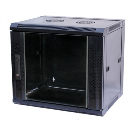Value 19" Wall Mount Rack 12U, 640x570x600 mm (HxWxD) Nero (26.99.0152)
