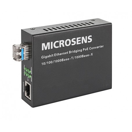Microsense MS400089 ponte e ripetitore Bridge di rete 1000 Mbit/s Nero (MS400089)
