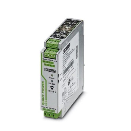 Phoenix QUINT-PS/1AC/24DC/3.5 alimentatore per computer 84 W Verde, Grigio (2866747)