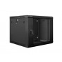 Lanberg WF01-6609-10B rack 9U Da parete Nero (WF01-6609-10B)