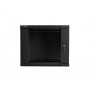 Lanberg WF01-6409-10B rack 9U Da parete Nero (WF01-6409-10B)