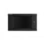 Lanberg WF01-6406-10B rack 6U Da parete Nero (WF01-6406-10B)
