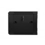 Lanberg WF01-6406-10B rack 6U Da parete Nero (WF01-6406-10B)