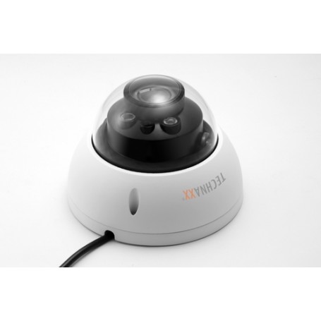 Technaxx 4567 telecamera di sorveglianza Telecamera di sicurezza CCTV Interno Cupola 1980 x 1225 Pixel Soffitto/muro (4567)