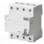 Siemens 5SV3446-6 interruttore automatico Dispositivo a corrente residua A-type 4 (5SV3446-6)
