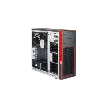 Supermicro SYS-5039AD-T barebone per PC/stazione di lavoro Midi-Tower Nero, Rosso Intel® Z170 LGA 1151 (Presa H4 (SYS-5039AD-T)