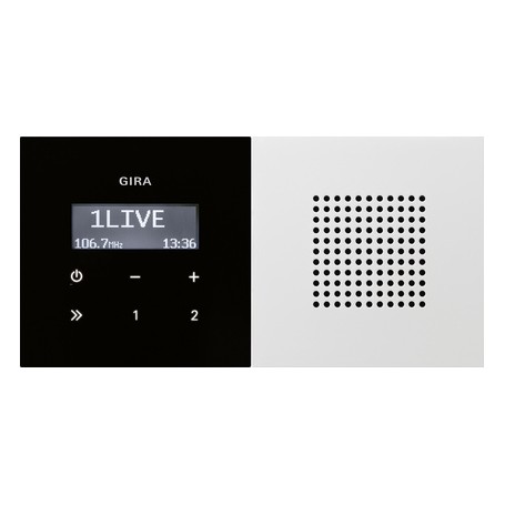 GIRA 2280 112 Personale Analogico Nero (2280112)