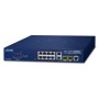 PLANET FGSD-1008HPS switch di rete Gestito Fast Ethernet (10/100) Supporto Power over Ethernet (PoE) Blu (FGSD-1008HPS)