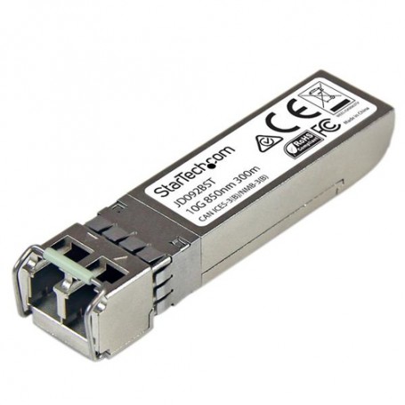 StarTech.com JD092BST modulo del ricetrasmettitore di rete Fibra ottica 11100 Mbit/s SFP+ 850 nm (JD092BST)