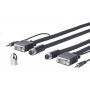 Vivolink PROVGASCW10 cavo VGA 10 m VGA (D-Sub) Nero (PROVGASCW10)