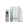 QNAP TS-251A NAS Tower Collegamento ethernet LAN Verde, Bianco N3060 (TS-251A-2G)