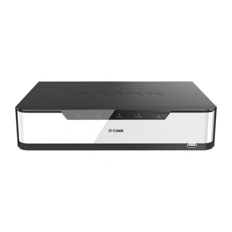 D-Link DNR-2020-04P Videoregistratore di rete (NVR) Nero, Bianco (DNR-2020-04P)