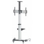 Manhattan 461245 supporto da tavolo per Tv a schermo piatto 177,8 cm (70") Nero, Argento (461245)