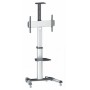 Manhattan 461245 supporto da tavolo per Tv a schermo piatto 177,8 cm (70") Nero, Argento (461245)