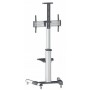 Manhattan 461245 supporto da tavolo per Tv a schermo piatto 177,8 cm (70") Nero, Argento (461245)