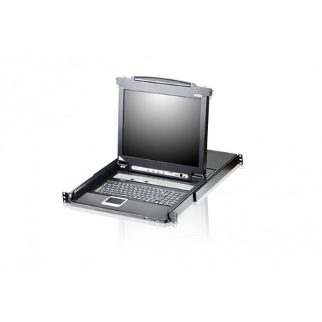 Aten CL5708M switch per keyboard-video-mouse (kvm) Montaggio rack Nero (CL5708M-ATA-2XK06FG)