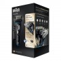 Braun Series 9 9280cc Wet&Dry Rasoio Trimmer Nero, Blu (165842)