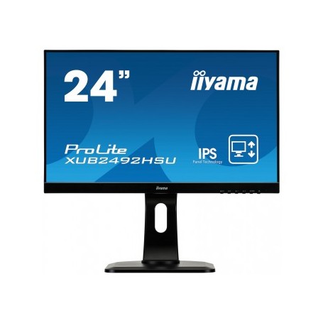 iiyama ProLite XUB2492HSU-B1 LED display 60,5 cm (23.8") 1920 x 1080 Pixel Full HD Nero (XUB2492HSU-B1)