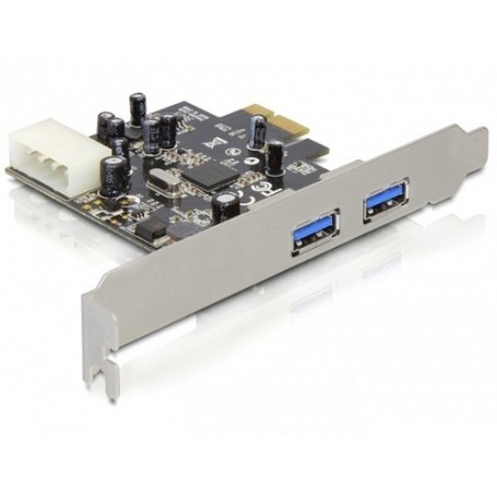 DeLOCK USB 3.0 PCI Express Card scheda di interfaccia e adattatore USB 3.2 Gen 1 (3.1 Gen 1) (89241)