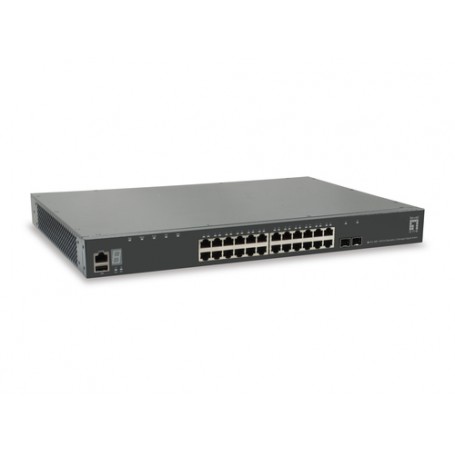 LevelOne GTL-2891 switch di rete Gestito L3 Gigabit Ethernet (10/100/1000) Grigio (GTL-2891)