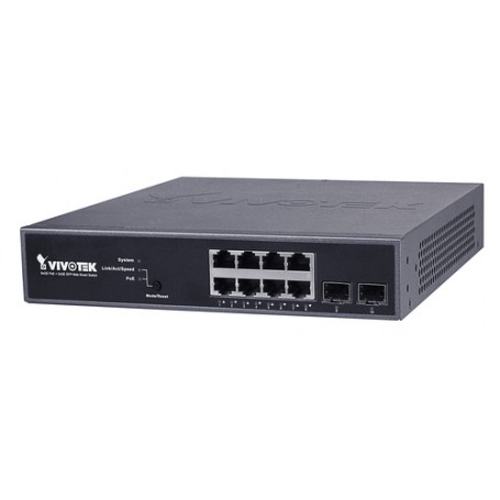 VIVOTEK AW-GEV-104B-130 switch di rete Gestito Gigabit Ethernet (10/100/1000) Supporto Power over Ethernet (Po (AW-GEV-104B-130)